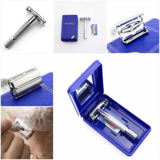 Dao Cạo Râu INOX Cổ Điển Cao Weishi 9036 Xịn [ Cam Kết Hàng Chuẩn INOX 100 % ]
