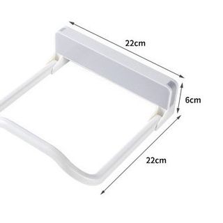 Kệ Để Thau Dán Tường Kèm Móc Treo