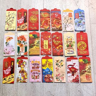 Lì xì tết 2021 tặng kèm túi bóng