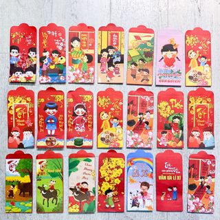 Lì xì tết 2021 tặng kèm túi bóng