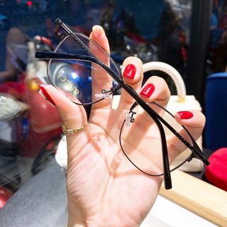 Kính giả cận kim loại form vuông