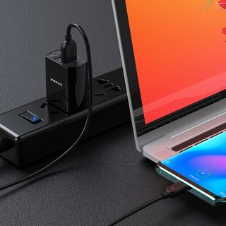 Bộ Cóc Cáp Sạc Borofone BA53 Cổng Type C - 2 Cổng USB 2.1A chuẩn US
