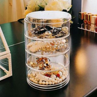 Kệ Nhựa 4 Tầng Tròn