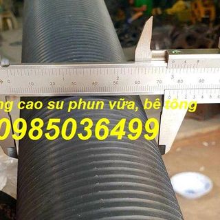 Ống cao su phun vữa, ép đùn bê tông phi 40mm