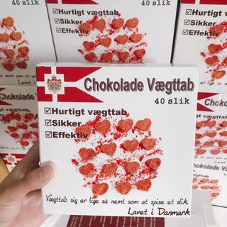 Kẹo Chocolate giảm cân Đan Mạch