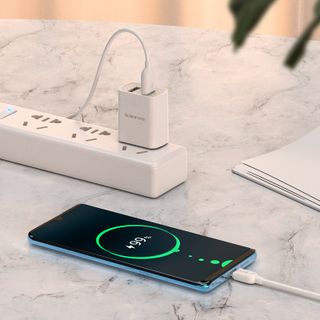 Bộ Cóc Cáp Sạc Borofone BA53 Cổng Micro - 2 Cổng USB 2.1A chuẩn US