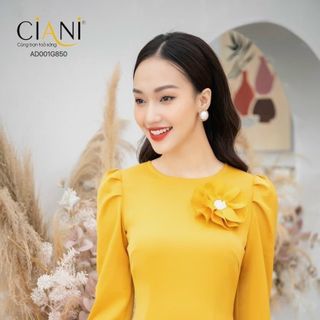 Áo dài cách tân bông hoa tay siêu đẹp AD1