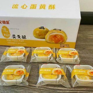 Bánh đài loan trứng muối thùng 2,5kg Còn vài chục thùng xã nhanh 220k