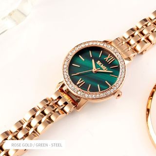 ĐỒNG HỒ SKMEI - SK072 Đồng Hồ Thời Trang Nữ SKMEI Đồng Hồ Chống Nước Bằng Thép Không Gỉ Thạch Anh Cho Nữ-đồng hồ nữ chính hãng giá rẻ