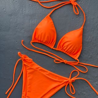 SỈ BIKINI - BIKINI HAI MẢNH MÀU CAM