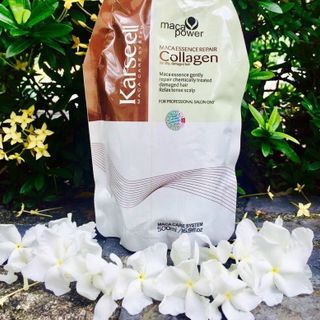 Kem Ủ Phục Hồi Tóc COLLAGEN KARSEELL MACA ESSENCE REPAIR COLLAGEN 500ml (dạng túi) giá sỉ