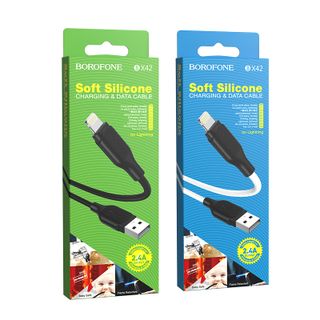 Cáp Sạc Truyền Dữ Liệu BOROFONE BX42 Cổng Lightning 1m