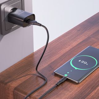 Cóc Sạc Borofone BN1 - 1 Cổng USB 2.1A chuẩn EU