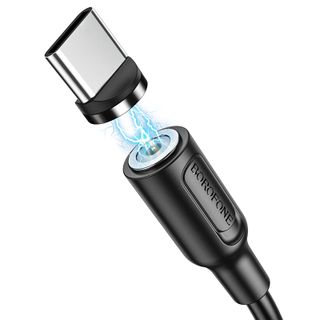 Cáp Sạc Truyền Dữ Liệu Từ Hít Nam Châm Borofone BX41 Cổng Type C 1m