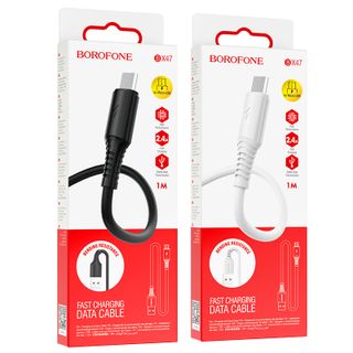 Cáp Sạc Truyền Dữ Liệu BOROFONE BX47 Cổng Micro 1m