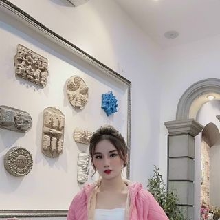 Áo khoác phao trần trám lót lông