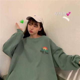Áo thun form rộng tay dài Secret Trail - Unisex