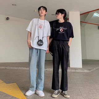 Áo thun form rộng tay lỡ Bakery - Unisex