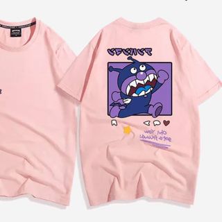 Áo thun tay lỡ form rộng hoạt hình - Unisex