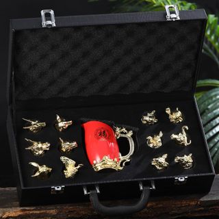 Bộ ly rượu 12 con giáp