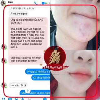 Cao mụn sâm đỏ 36 vị thuốc
