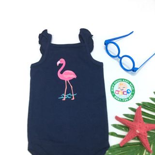 BodySuit sát nách dành cho bé gái họa tiết cực đáng yêu BS013 giá sỉ