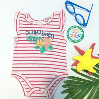 BodySuit sát nách dành cho bé gái họa tiết cực đáng yêu BS013
