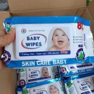 Khăn ướt baby wipes 80 tờ