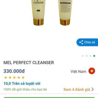 Sữa rửa mặt MEL