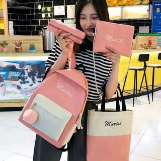 Bộ 4 món ba lo túi xách đủ mẫu 4 món chỉ 125k rất đẹp