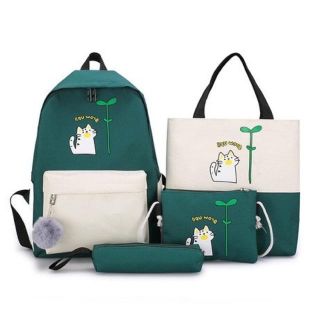 Set Bộ 4 món ba lo túi xách đủ mẫu 4 món chỉ 125k