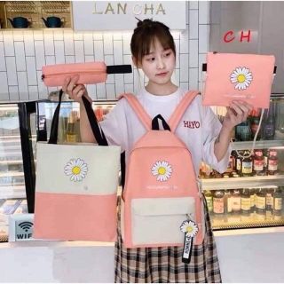 Bộ 4 món túi xách ba lô có đủ mẫu