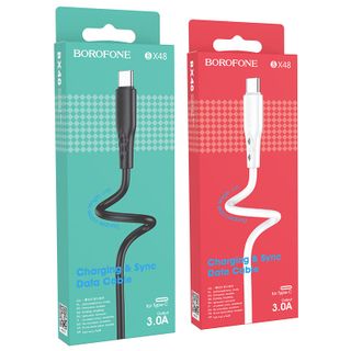Cáp Sạc Truyền Dữ Liệu BOROFONE BX48 Cổng Type C 1m