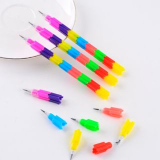 Viết chì khúc đủ màu sắc