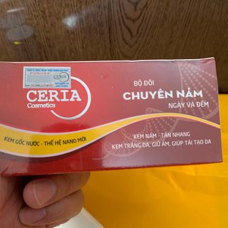 combo bộ đôi chuyên nám ngày & đêm + sửa rửa mặt ceria