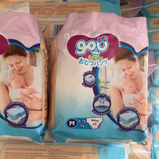 Tã quần Gou cao cấp gói trung M22/L20/XL/18