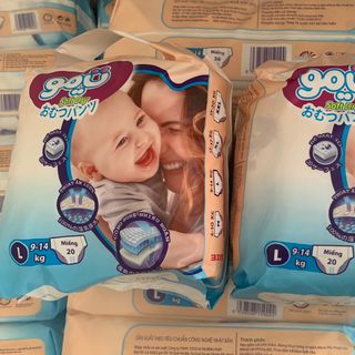 Tã quần Gou cao cấp gói trung M22/L20/XL/18