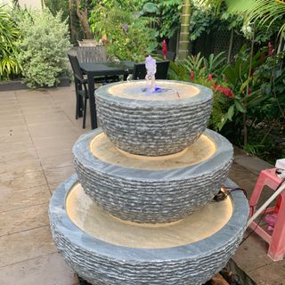 Thác nước phong thuỷ, hòn nam bộ mini
