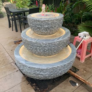 Thác nước phong thuỷ, hòn nam bộ mini