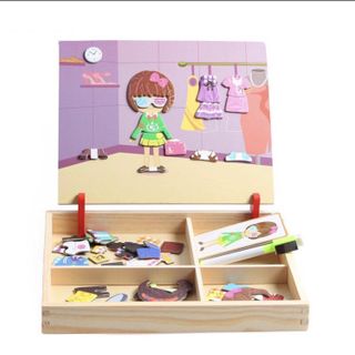 Bảng gỗ ghép hình nam châm
