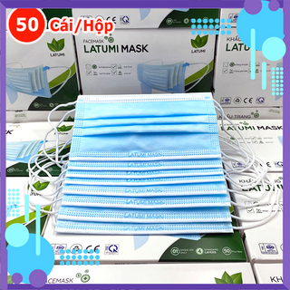 Khẩu Trang Y Tế LATUMI Kháng Khuẩn Chống Thấm 99% Bụi
