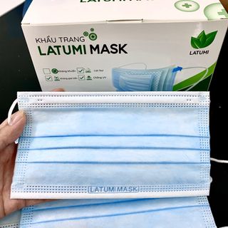 Khẩu Trang Y Tế LATUMI Kháng Khuẩn Chống Thấm 99% Bụi
