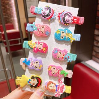 Set 10 kẹp tóc hàn quốc cho bé