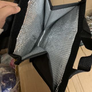 Túi đựng cơm SIZE TO gữ nhiệt vải Oxford Size (size 26x15x35 cm)