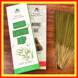 Nhang thảo mộc tự nhiên An An 100% không hóa chất, an toàn cho sức khỏe, hương Khuynh Diệp, hương Quế