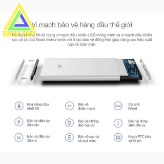Pin Dự Phòng Xiaomi NDY02 5000mah