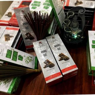 Nhang thảo mộc tự nhiên An An 100% không hóa chất, an toàn cho sức khỏe, hương Khuynh Diệp, hương Quế