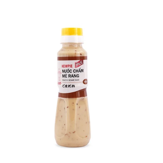 Nước sốt mè rang Kewpie 180ml - Ăn kèm với rong nho và salad rau - Cam kết