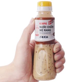 Nước sốt mè rang Kewpie 180ml - Ăn kèm với rong nho và salad rau - Cam kết