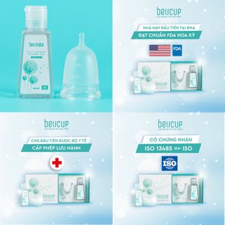 Cốc nguyệt san BeUCup siêu mềm